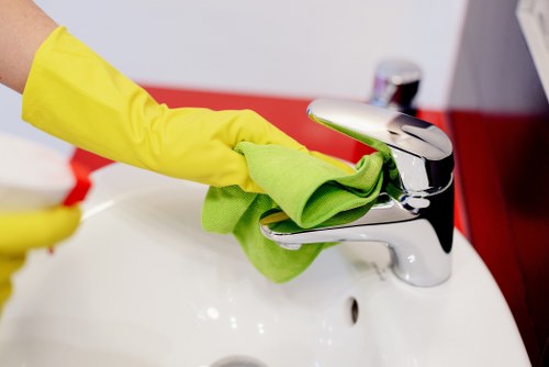 Professional oven cleaning service for a Finsbury Park kitchen