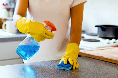 Safe handling of cleaning chemicals and equipment