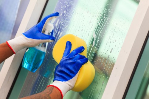 Professional hard floor cleaning for a Finsbury Park home entrance