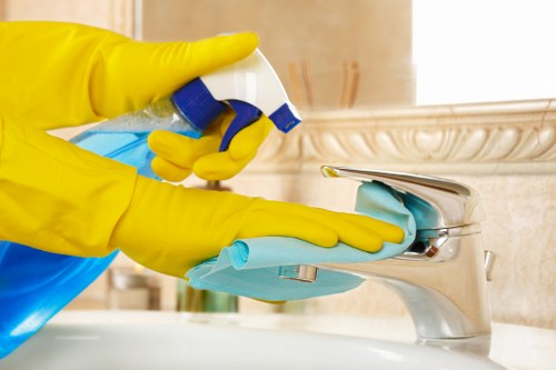 Low-carbon van supporting sustainable cleaning operations