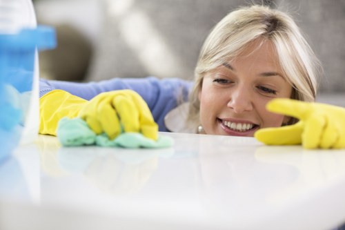 Commercial deep cleaning for a local business in Finsburypark
