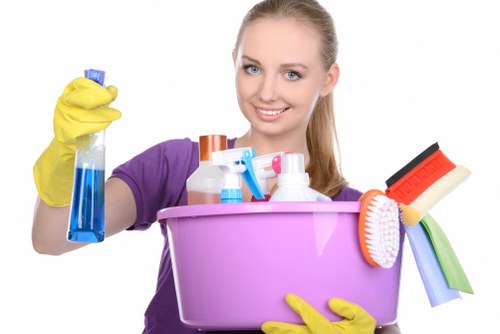 Technician carrying out deep upholstery cleaning in Finsbury Park
