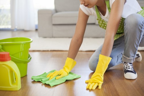 Detailed post-construction dust removal in a local Finsburypark property